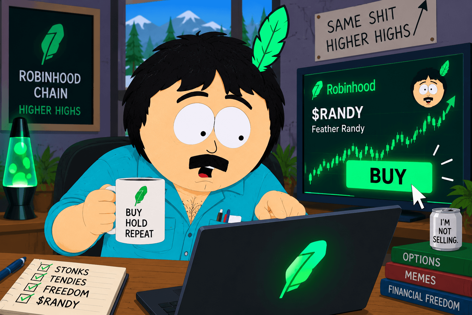RANDY WHEN HE SEES THE CHART